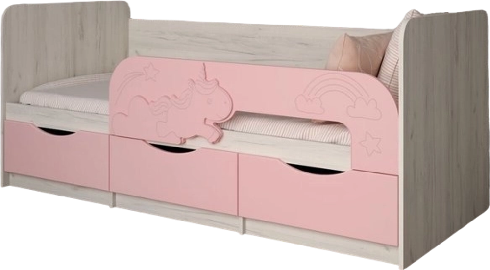 Кровать Единорожек 1860