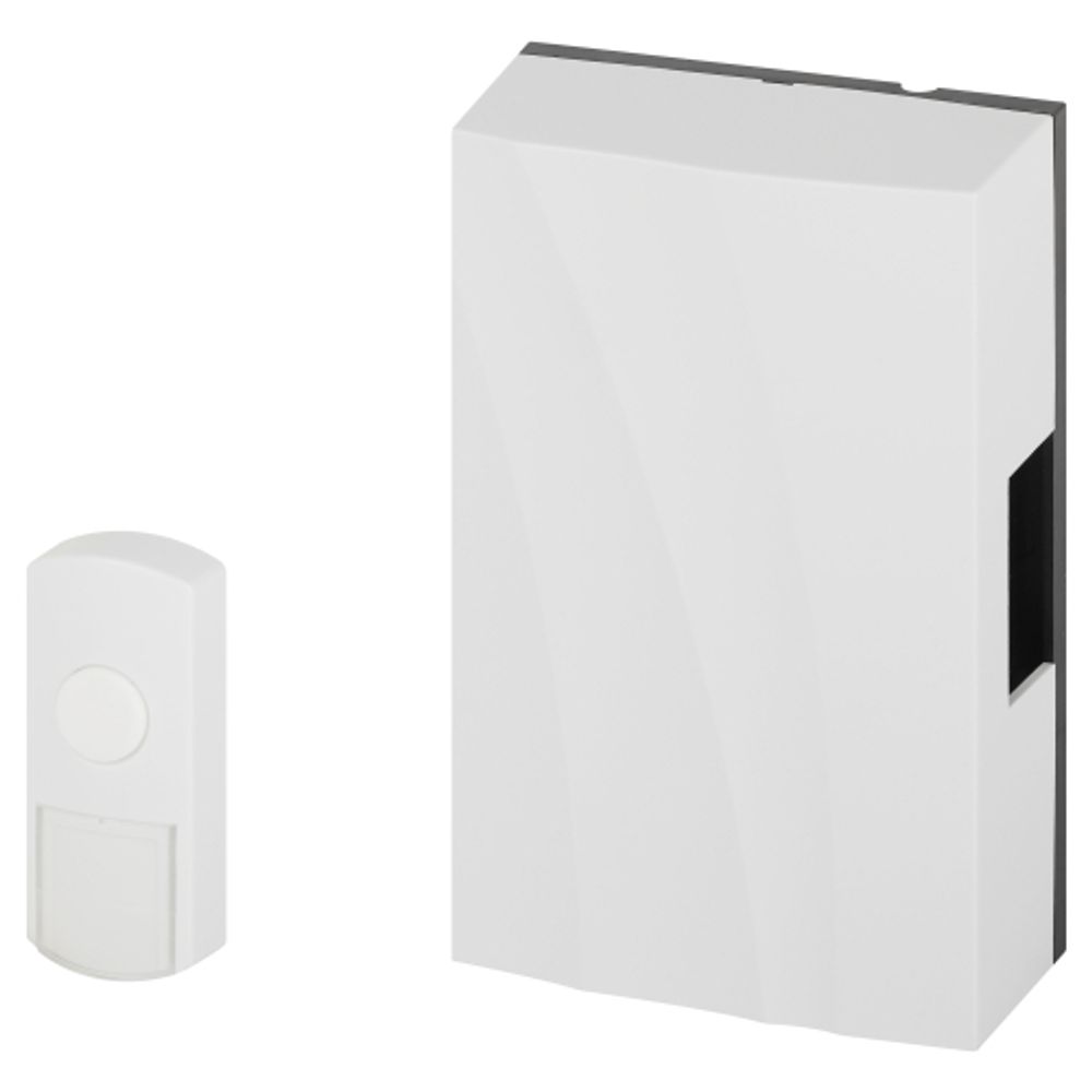 Звонок дверной ЭРА D157 проводной белый 1 мелодия