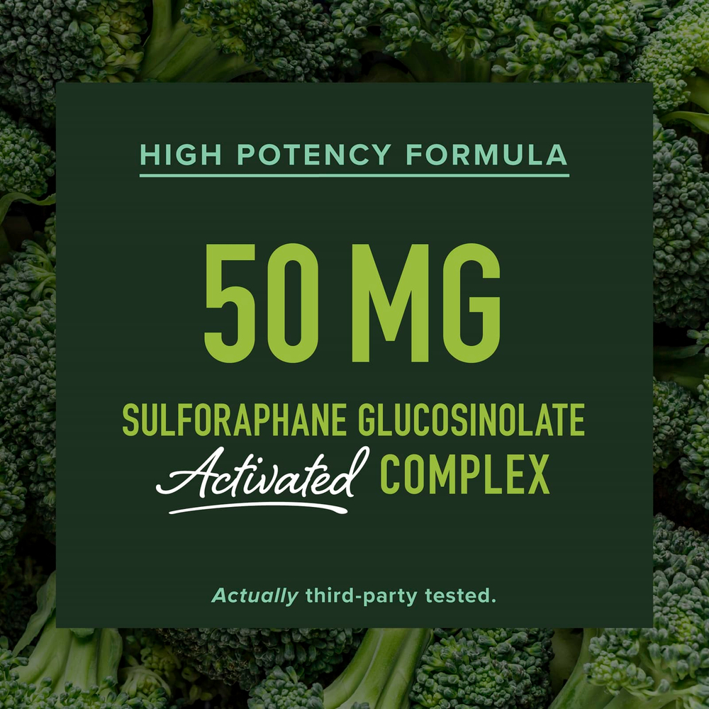 SMNutrition, активированный комплекс с сульфорафаном, с отсроченным высвобождением, 60 капсул