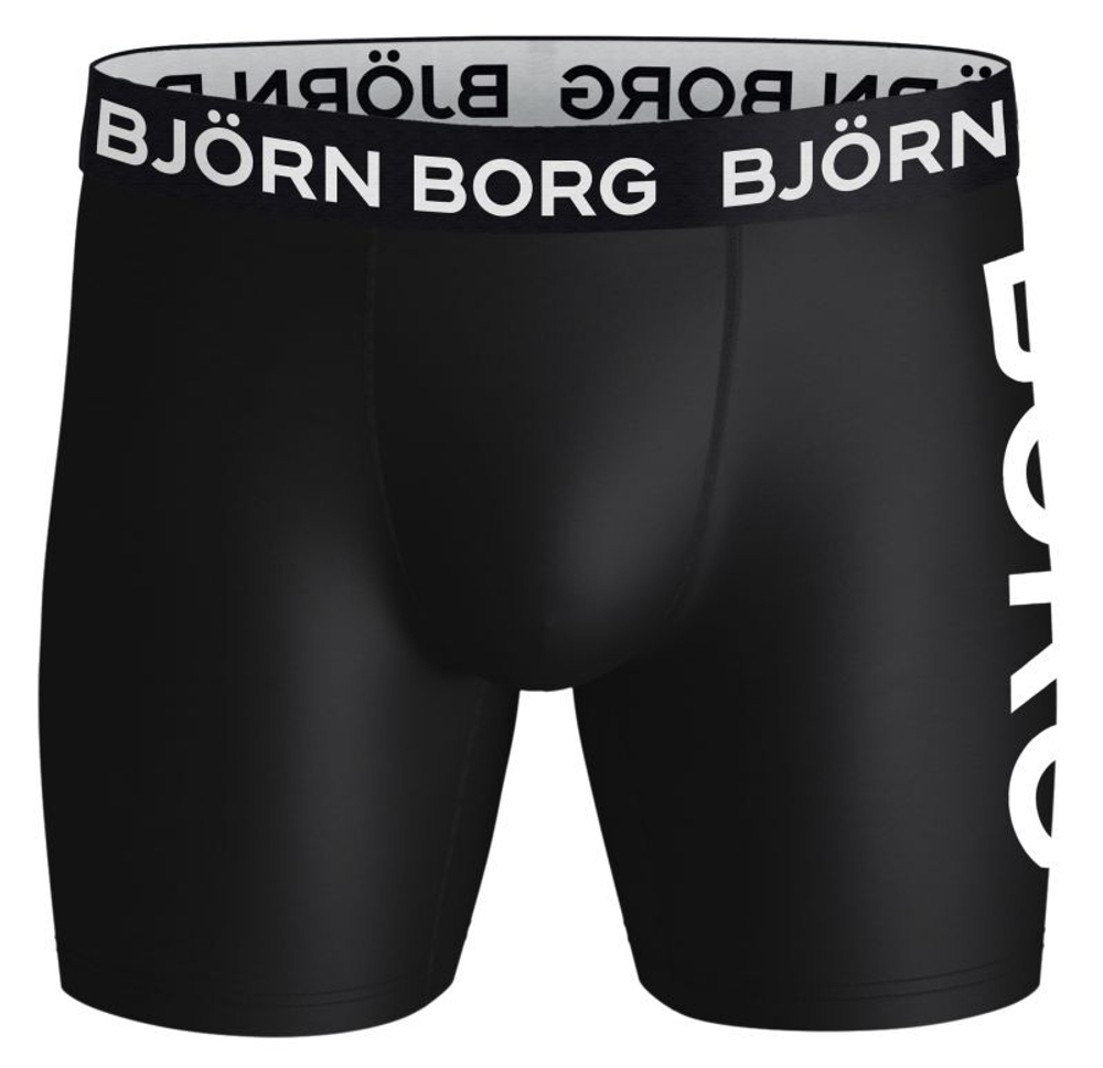 Боксерки теннисные Bjorn Borg Performance Boxer 3P - black/green/pink
