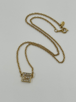 Кулон-лого с кристаллами Givenchy