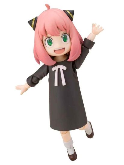 Фигурка Tamashii Nations S.H.Figuarts Spy X Family Anya Forger / Фигурка по мотивам аниме "Семья шпиона", Аня Форджер