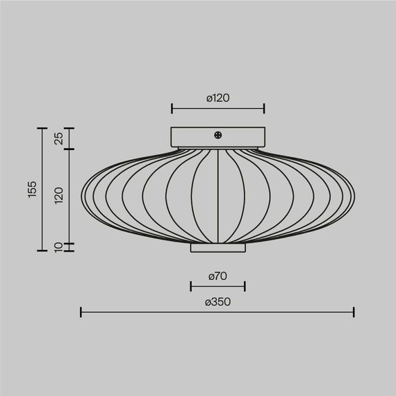 Настенный светодиодный светильник Maytoni Amulet MOD555WL-L8CH4K