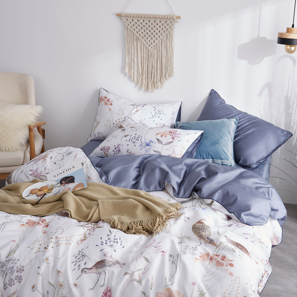 Комплект постельного белья Сатин Премиум на резинке CPAR039