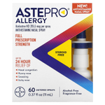 ASTEPRO, Allergy, антигистаминный спрей для носа, 11 мл (0,37 жидк. унц.)