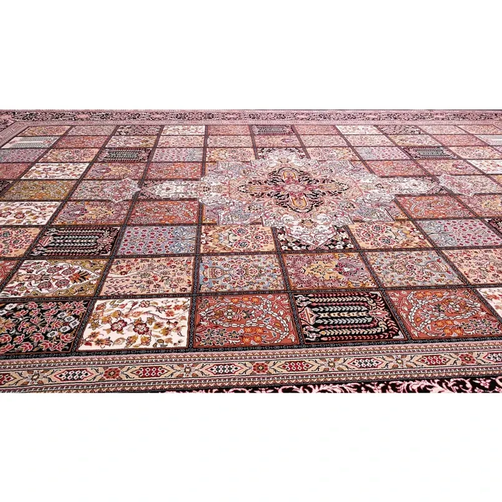 Иранский ковер 150х225 см дизайн кхашти турандж 4251579 Иран