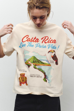 Футболка с принтом costa rica