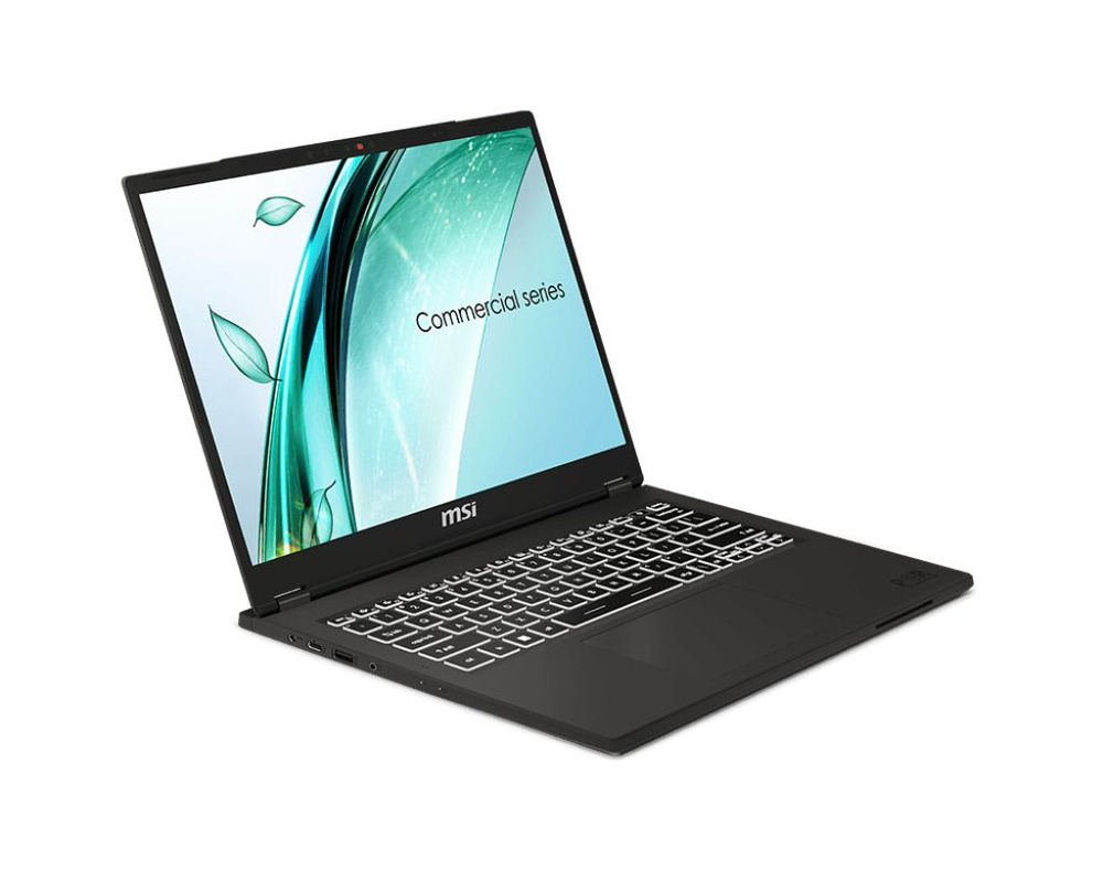 Ноутбук MSI Commercial 14 H A13MG-002US, 14" (1920x1200) IPS/Intel Core i5-13420H/16 ГБ DDR4/512 ГБ SSD/Intel UHD Graphics/Windows 11 Pro, Серый (9S7-14L111-002)