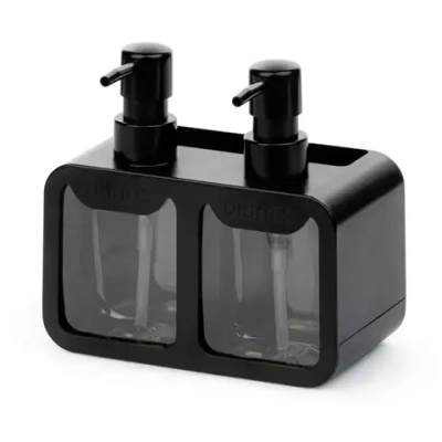 Дозатор для моющего средства и мыла, чёрный (комплект 30 шт)