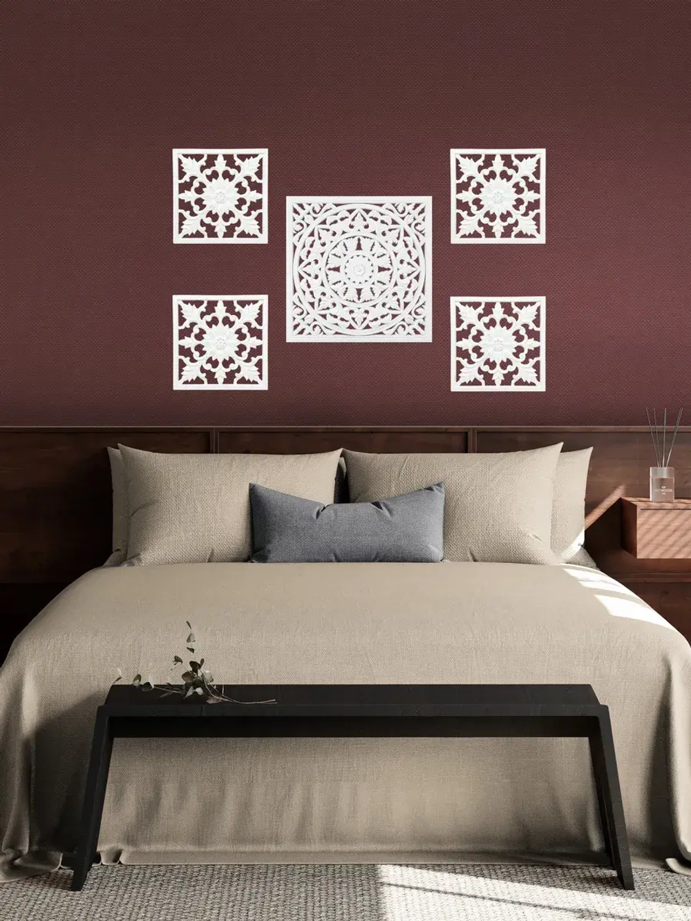 Панно на стену для интерьера 30*30 см