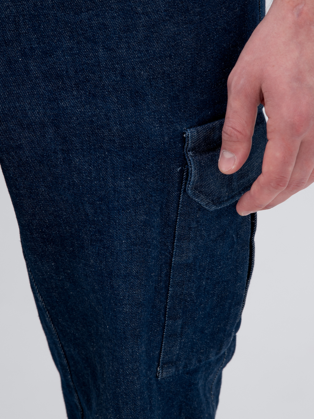 Джоггеры карго джинсовые. Деним