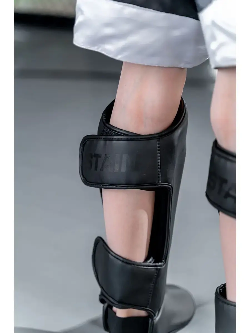 Защита голеностопа для единоборств Black edition