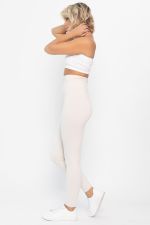 Лосины в рубчик утепленные НЬЮ (экрю) Б14973-7М LT Collection