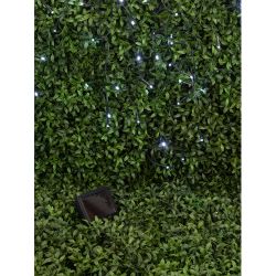 Садовая гирлянда ЭРА ERASF22-29 Бахрома на солнечной батарее холодный свет 3.8*0.5 м