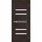 Цена на Дверь экошпон Bravo-30 Wenge Melinga стекло белое Купить Дверь экошпон Bravo-30 Wenge Melinga стекло белое