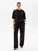 Брюки DROPS, черный