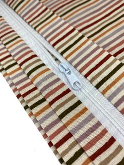 Постельное белье перкаль Сказка "Нежная полоска" 2-спальное Наволочка 50х70 см 2 шт Простынь на резинке 160x200 см Пододеяльник 175x215 см