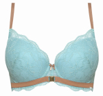 Пуш-ап бюстгальтер Heladia (Размер: 80B) (Цвет: аквамариновый)