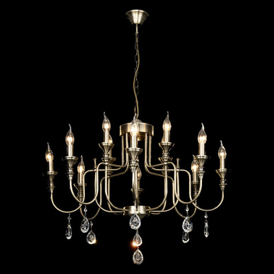 Citilux Рига CL437223 Люстра подвесная Бронза