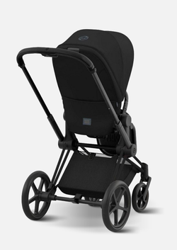 Cybex Детская коляска Priam IV Matt Black 2 в 1 цвет Sepia Black