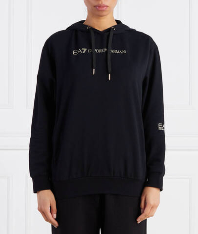 Худи EA7 - черный(6RTM07 TJCQZ)