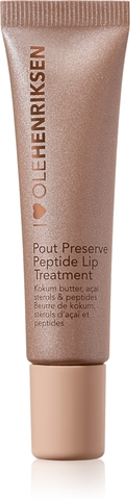 OLEHENRIKSEN Pout Preserve Peptide Lip Treatment - Увлажняющий блеск для губ оттенок Crème Brûlée Glimmer, 12 ml