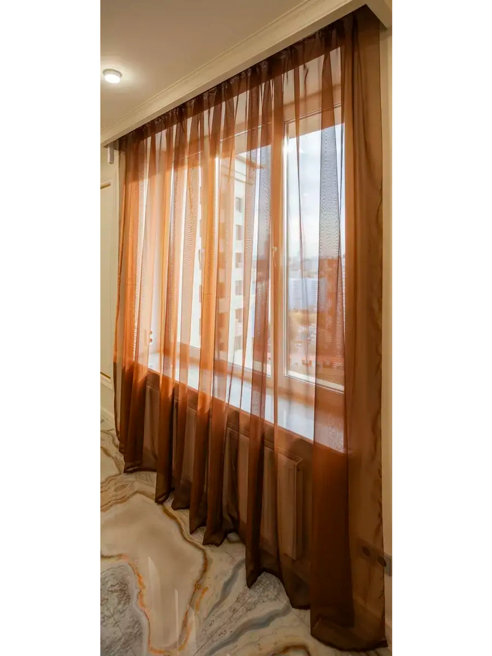 Тюль вуаль 250х600 см