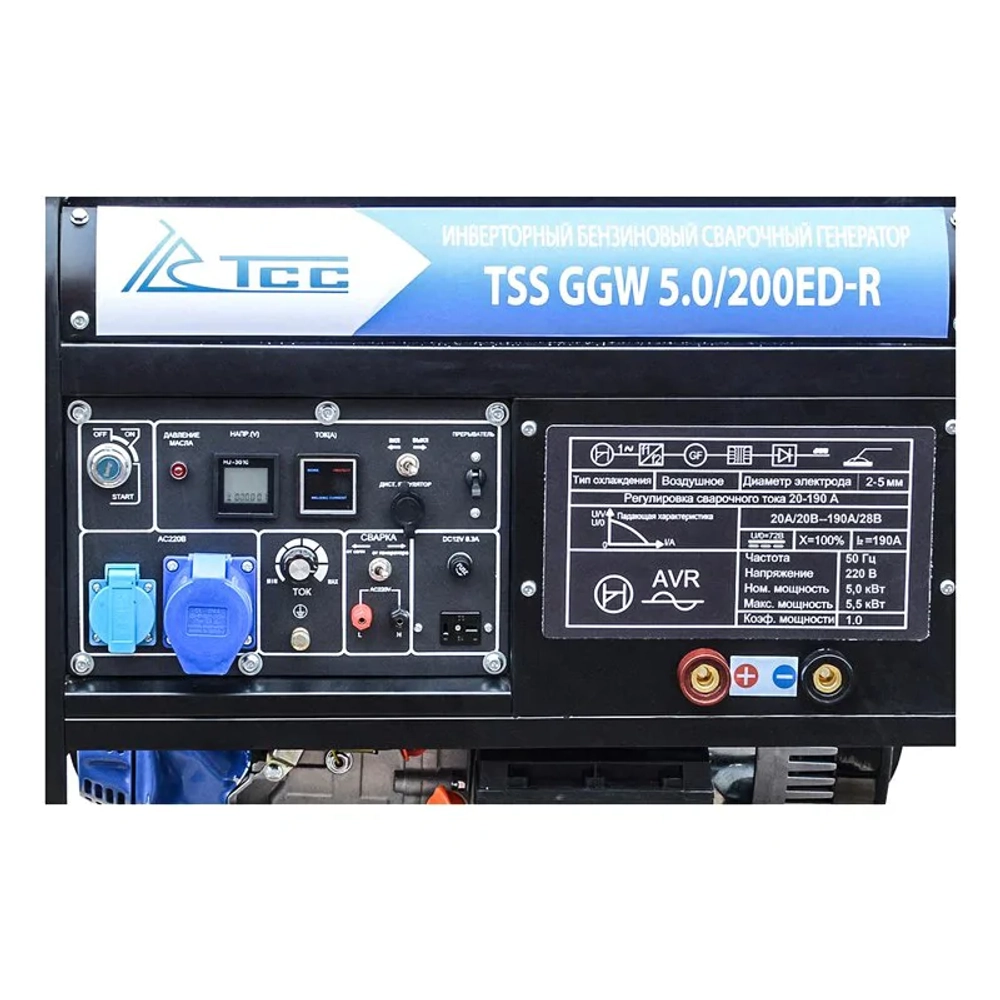 ТСС GGW 5.0/200ED-R бензиновый сварочный генератор 022957