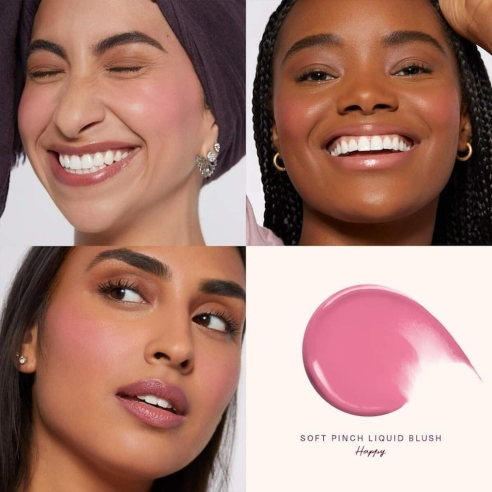 Rare Beauty Soft Pinch Liquid Blush MINI - Happy