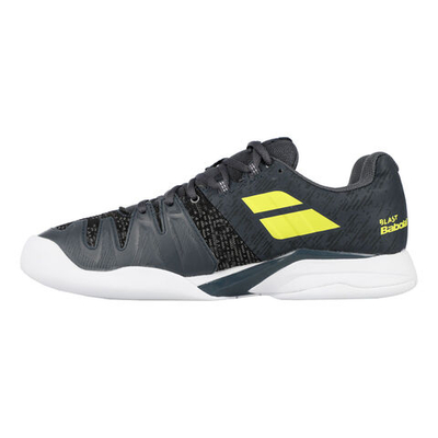 Мужские теннисные кроссовки Babolat Propulse Blast Men - Grey, Neon Yellow
