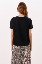 23303 Футболка женская (черный)