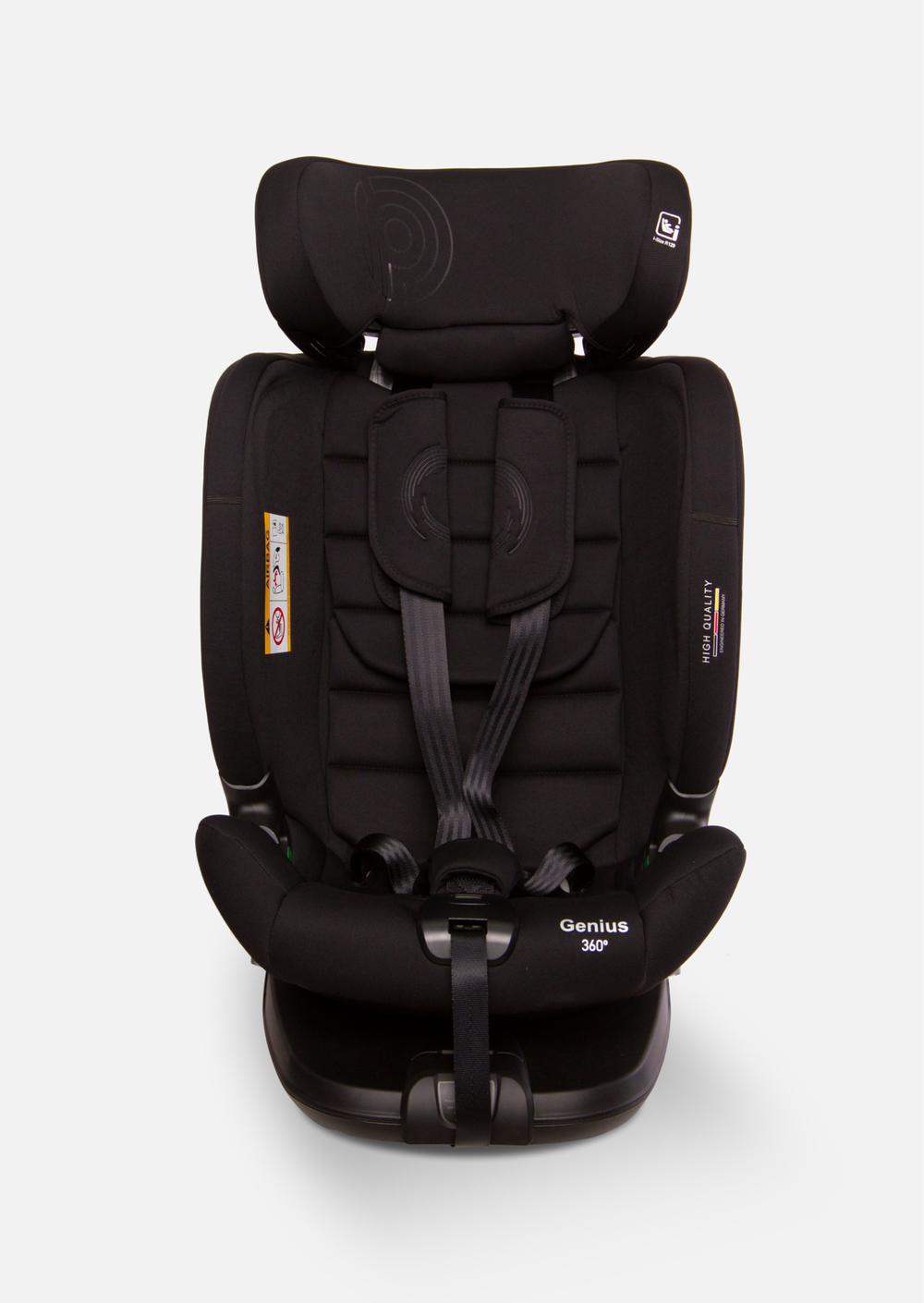 Peppy Автокресло Genius 0-36 I-Size 40-150 см (Black)
