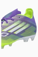 Бутсы adidas F50 Elite FG Junior - фиолетовый