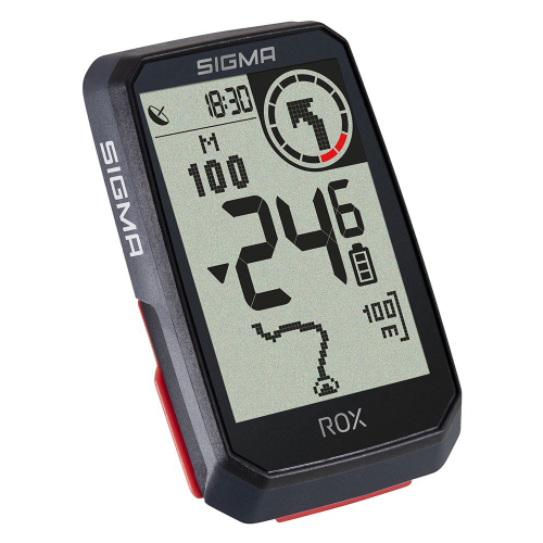 Велокомпьютер ROX 4.0 (Black) 30 функций, GPS, BLUETOOTH (Android, IOS) черный SIGMA NEW