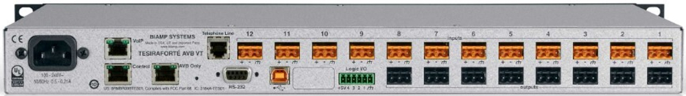Аудиопроцессор  BIAMP TesiraFORTE AVB VT