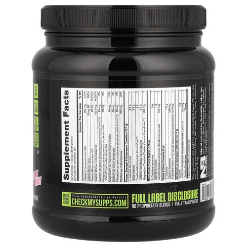 NutraBio, Pre-Workout Performance Igniter, без стимуляторов, конфеты из драконьего фрукта, 573 г (1,3 фунта)