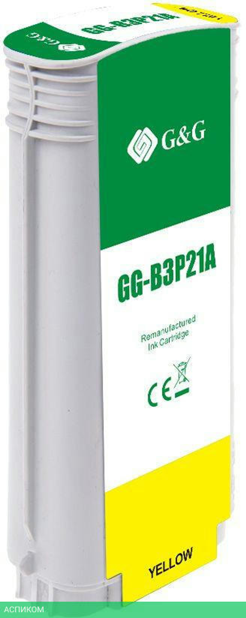 Картридж G&G GG-B3P21A желтый