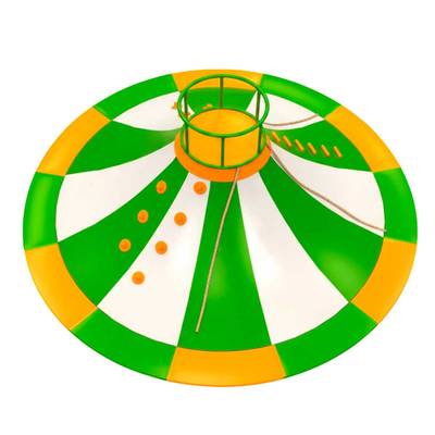 Горка вулкан «Тропикана» 10,3×3,8×3,8 м