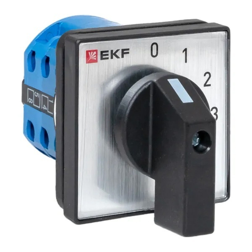 Переключатель кулачковый ПК-1-121 10А 1P «0-1-2-3» IP20 EKF pk-1-121-10