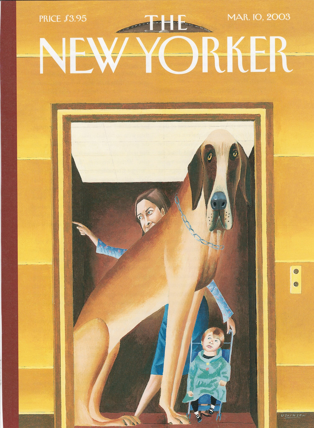 Постер журнала The New Yorker 10-03-2003