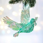 Подвеска «Взмах крыльев» 15*15 см, Зелёный