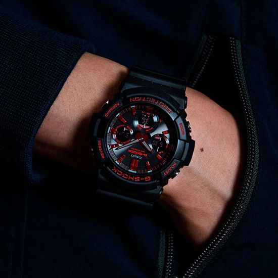 Наручные часы Casio G-Shock GA-100BNR-1ADR