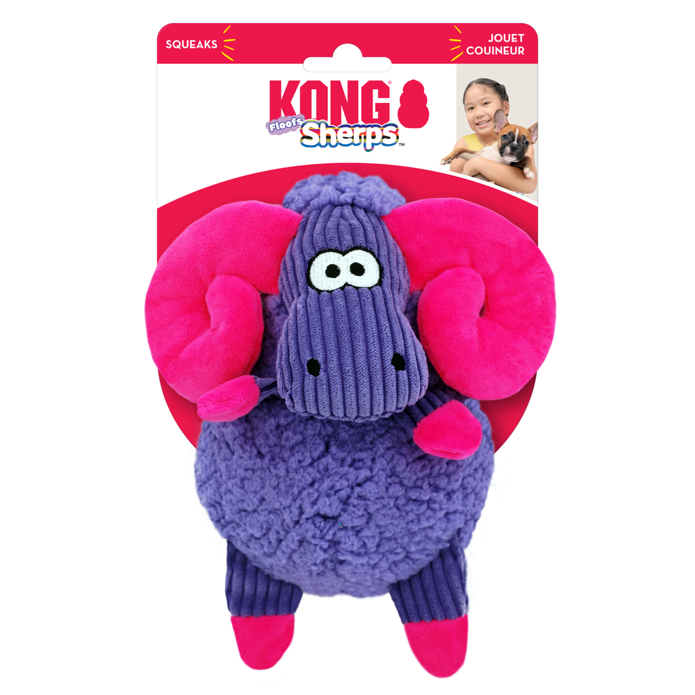 KONG Sherps Floofs Игрушка для собак Big Horn M