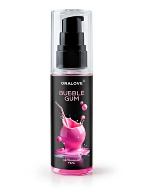 Лубрикант OraLove Bubble Gum со вкусом бабл гам (60 мл)