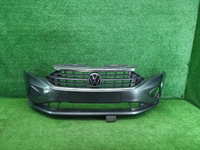 Бампер передний VW Polo 6 (2020-2022) (В сборе)