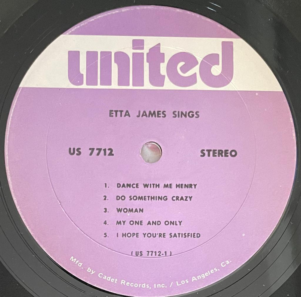 Etta James- Etta James Sings (США)
