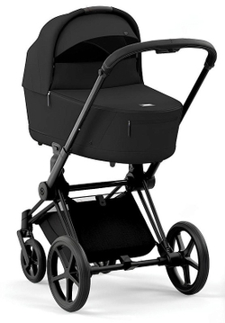 Cybex Детская коляска Priam IV Matt Black 2 в 1 цвет Sepia Black