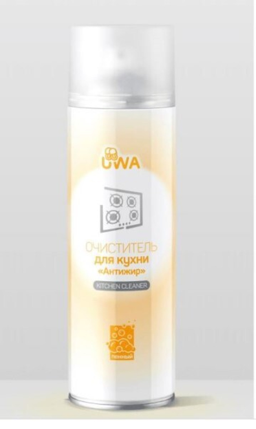 Чистящее средство для кухни  Антижир  650 мл (пенный) (UWA)