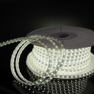 Лента светодиодная 220V 8W 60Led 2835 IP65 6500K холодный белый 50 м (LS014 220V) Elektrostandard