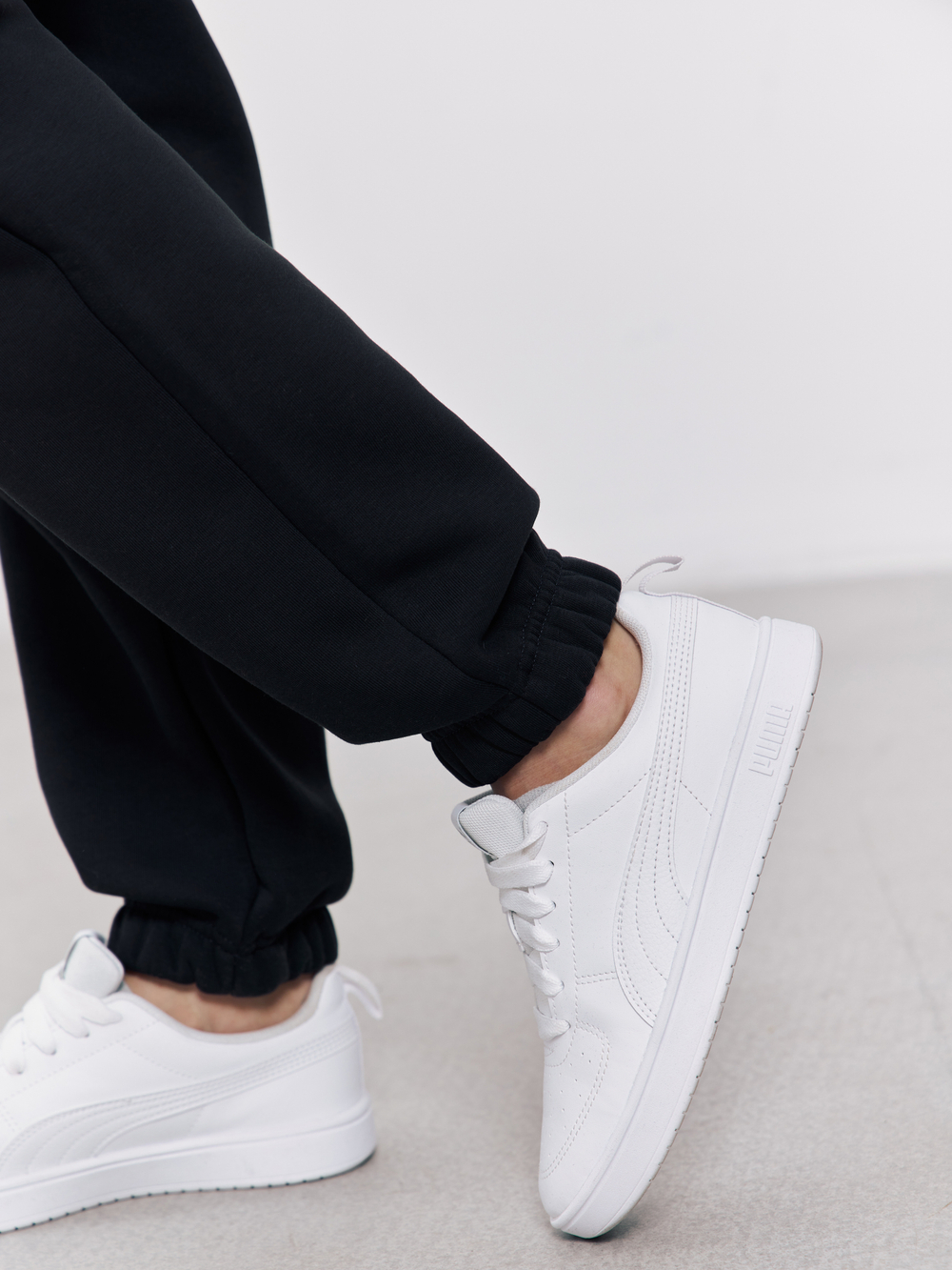 Брюки женские с начесом (темно-серый)